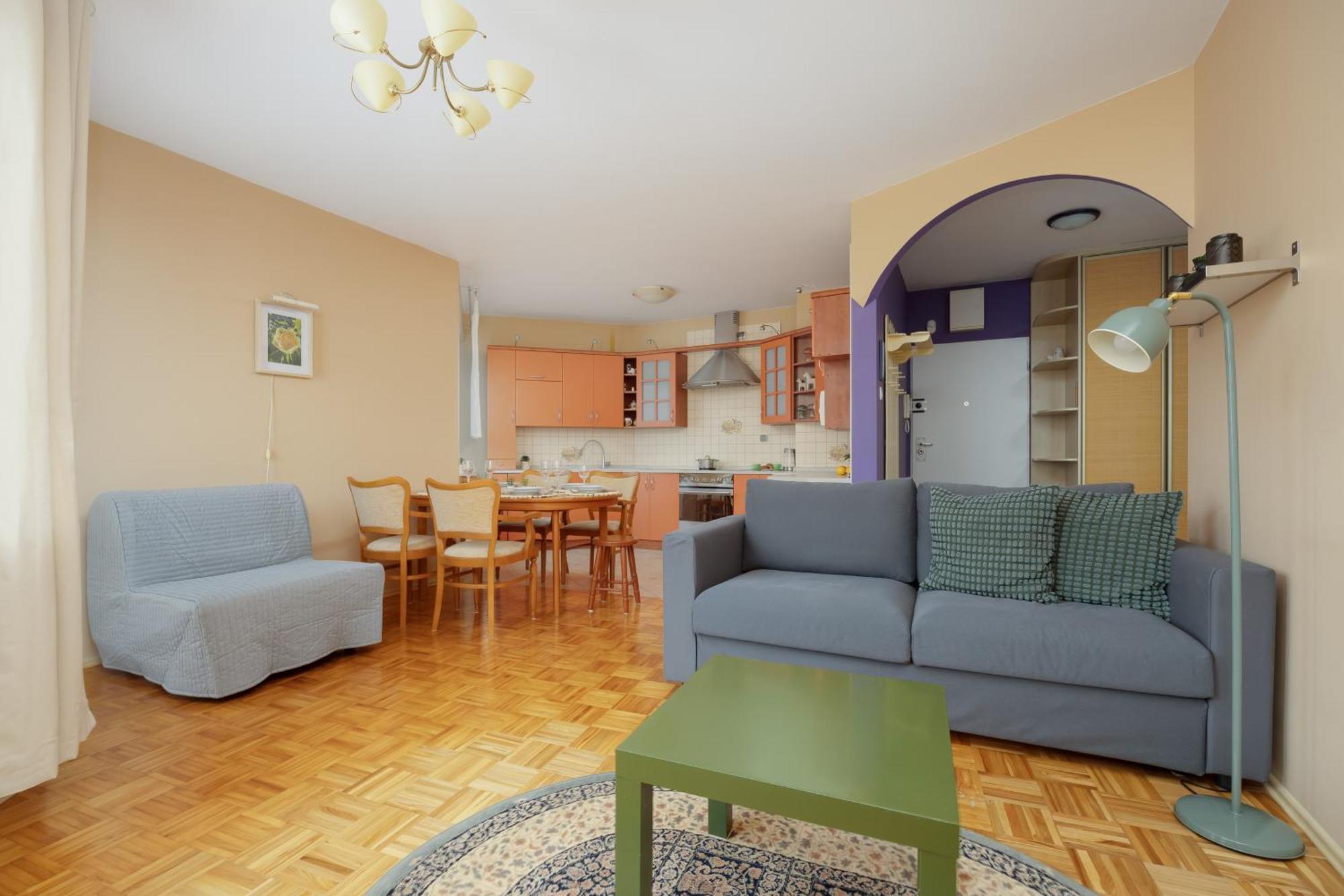 Stryjenskich Cozy With Balcony In Ursynow District By Renters Apartment Warsaw
