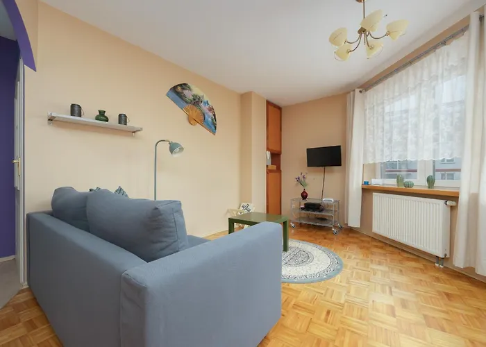 Stryjenskich Cozy Apartment With Balcony In Warsaw Ursynow District By Noclegi Renters