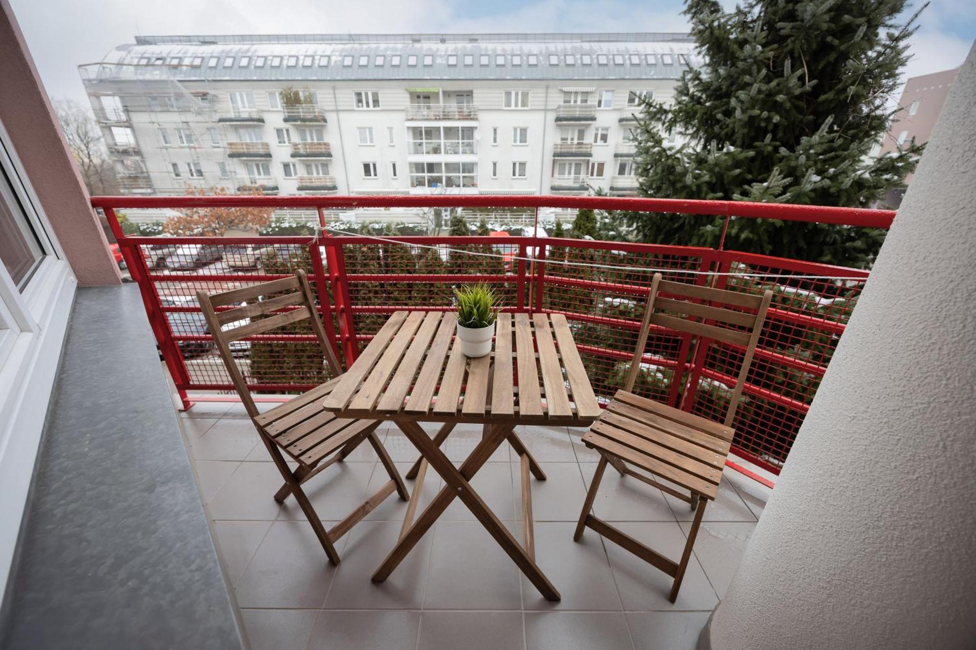 Stryjenskich Cozy With Balcony In Ursynow District By Renters