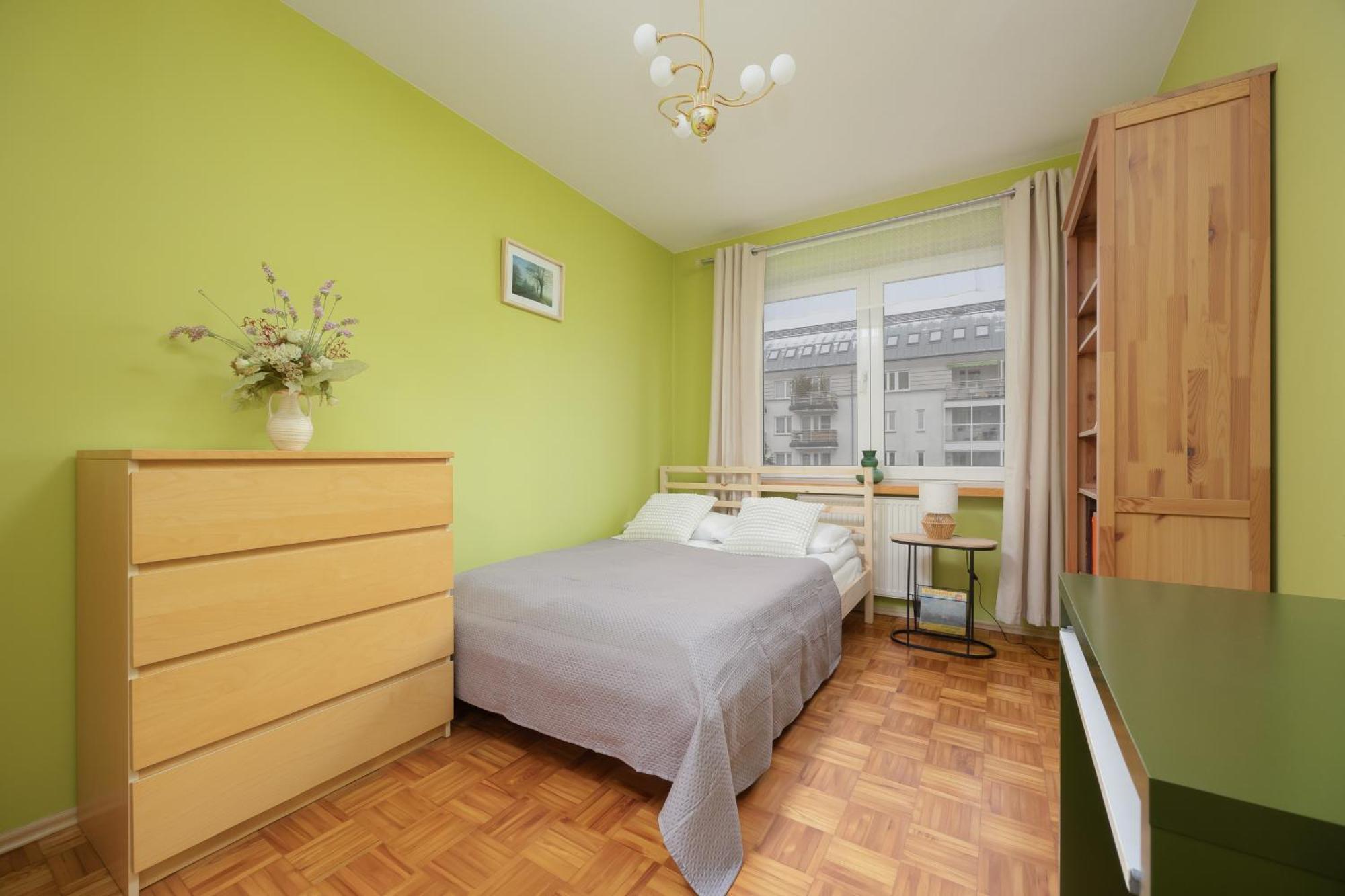 Apartament Stryjenskich Cozy With Balcony In Ursynow District By Renters
