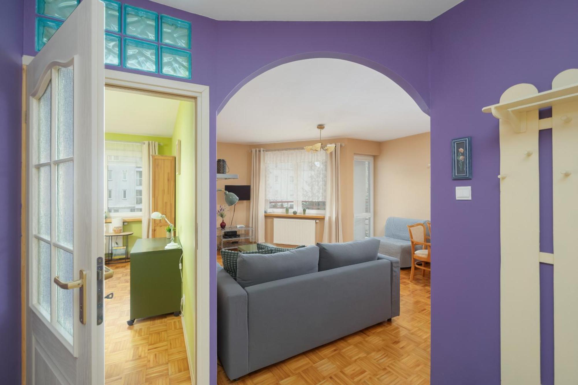 Apartament Stryjenskich Cozy With Balcony In Ursynow District By Renters *